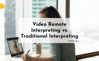 Video remote interpreting vs. traditional interpreting