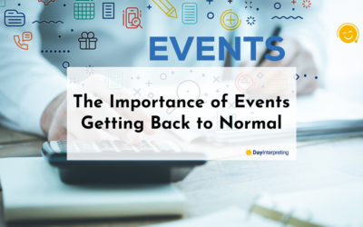 The Importance of Events Getting Back to Normal