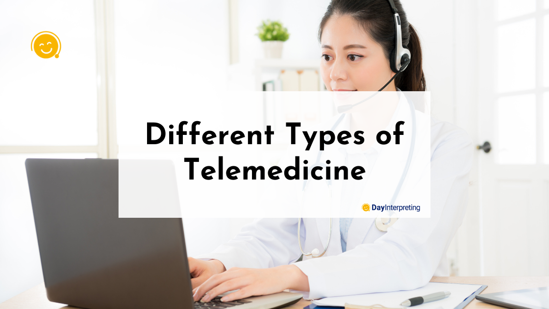 different types of telemedicine
