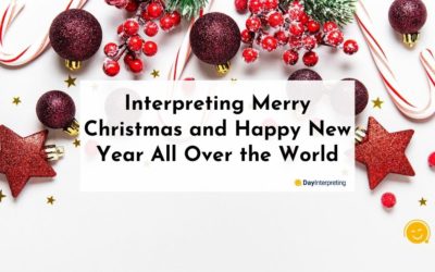 Interpreting Merry Christmas and Happy New Year All Over the World