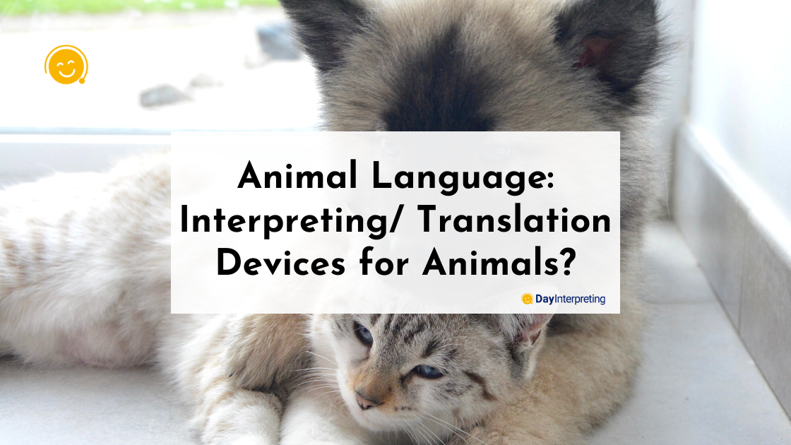 Animal Language: Interpreting/ Translation Devices for Animals?