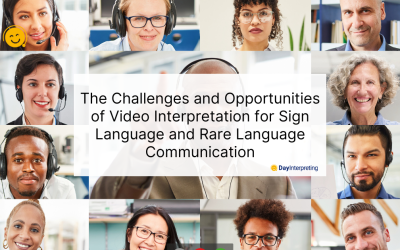 The Challenges and Opportunities of Video Interpretation for Sign Language and Rare Language Communication
